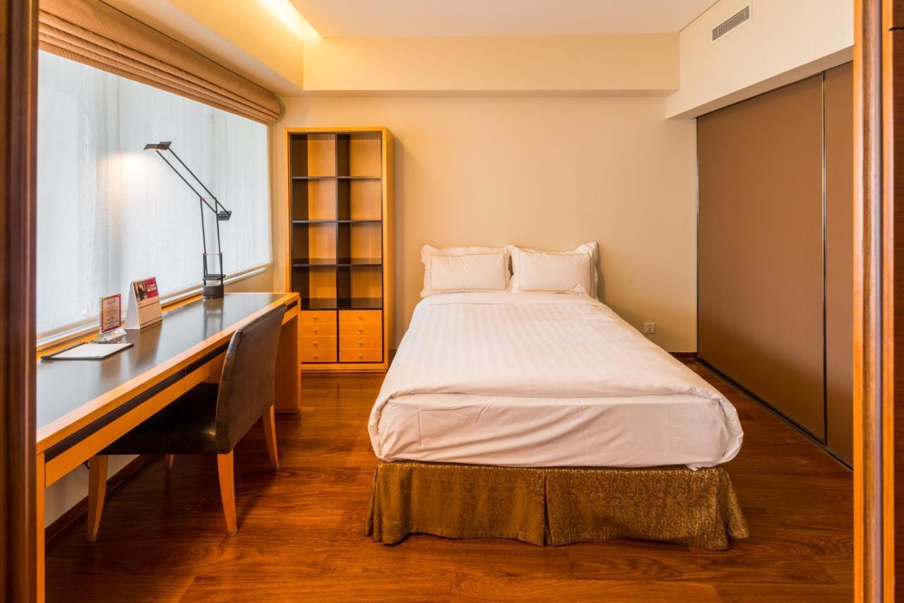 Shanghai Centre Serviced Apartment Buitenkant foto