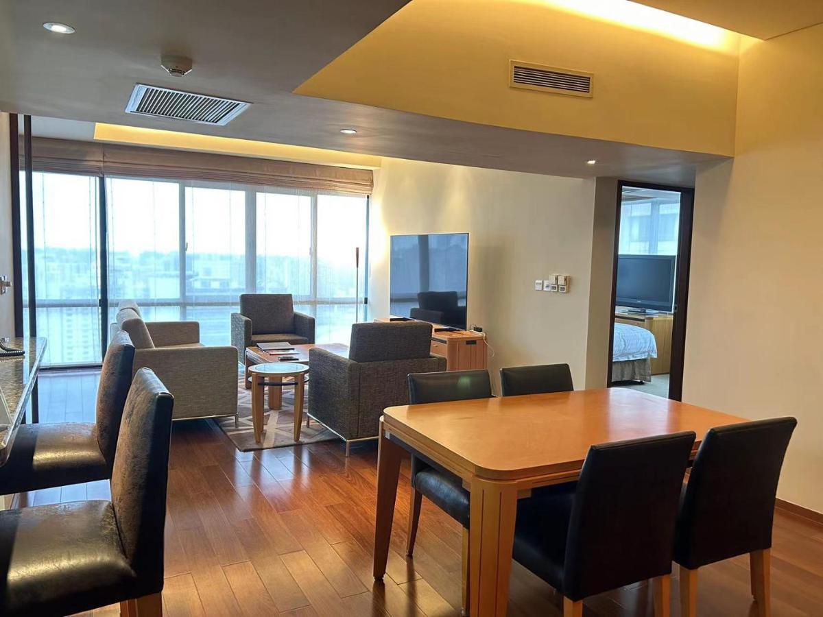 Shanghai Centre Serviced Apartment Buitenkant foto
