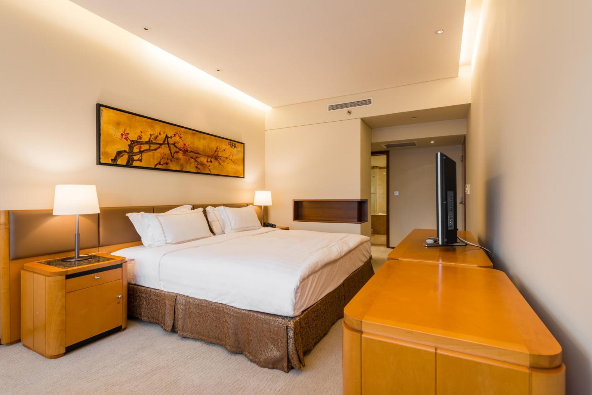 Shanghai Centre Serviced Apartment Buitenkant foto